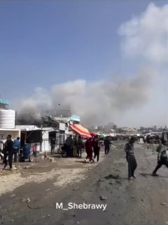 תיעוד מהרגעים הראשונים של הפצצת מרפאת 