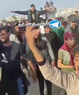 למרות המקרים של הוצאה להורג של מפגינים בידי חמאס - בהפגנה בבית...