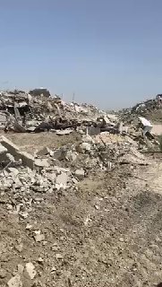 חטיבה 188 מתוך תל סולטן ההרוסה. חורבות מאופק לאופק...