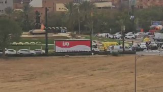 הרגעים הראשונים של התאונה עם האוטובוס...