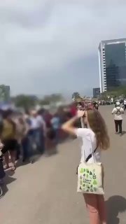 התור הארוך לקבלת סיוע לחג מפתחון לב...