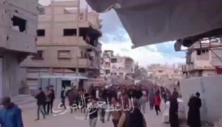 הלוויה היום בעזה למחבל ...