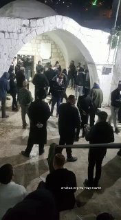 הלילה בקבר יוסף בשכם...