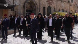 כוחות גדולים של מחוז ירושלים ומשמר הגבול שמרו על הביטחון...