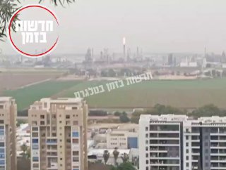 שוב הלפיד בחיפה עם להבה ענקית...