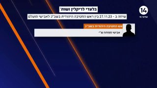 הקלטות בלעדיות | רונן בר מסתבך: ראש מחלקת החטיבה היהודית בשב
