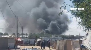 תיעוד: מהתקיפה במוואסי של חאן יונס...