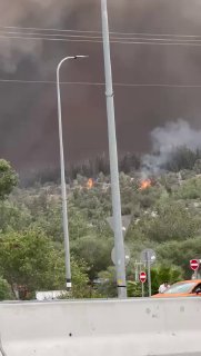 🟢מחלף קריית גת שריפה...