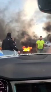 החלו הפגנות והבערת מדורות של הדרוזים בכביש 6. פקקי ענק. המשטרה...