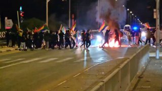 ההפגנה של דרוזים בצומת עמיעד...