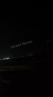 בתיעוד רואים בבירור את הפיצוץ ומערכות הגנה אווירית של איראן...