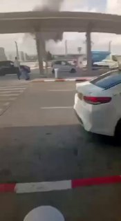 הפגיעה באזור נתב״ג.
...