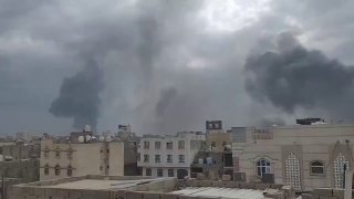 מהתקיפה הישראלית בתימן...