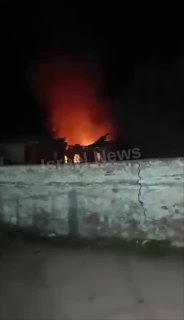 תיעוד ראשון של מטוס קרב שהופל בדרום קשמיר, בהודו....