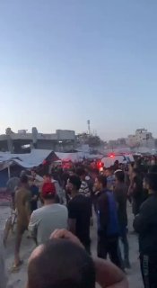 בעזה טוענים לטבח במקום...