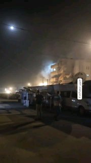 תיעוד של התקיפה במתחם בית החולים נאצר...