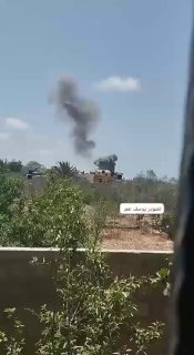 תיעוד התקיפות במרחב חאן יונס...