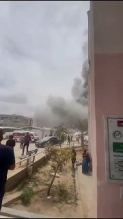 חגורת אש בג'בליה, צפונית לעזה....