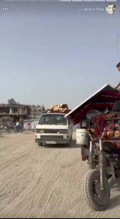 תושבי צפון עזה בורחים לדרום ...