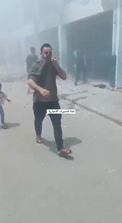 תיעוד התקיפה בנוסיראת...