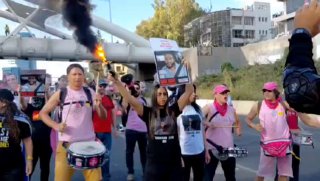 600 ימים למלחמה משפחות חטופים חוסמים את איילון דרום בדרישה...