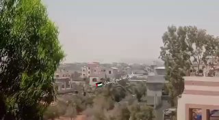 תיעוד פלסטיני: הירי מהקרקע והפעילות האווירית של צה״ל באזור...