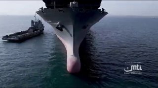 תיעוד | אורח חדש עלה על נושאת המל