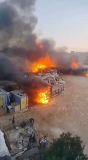 נערי גבעות פשטו על הכפר דיר דבוואן שבבנימין והציתו בתים של...