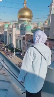 רוסיה: תפילת חג הקורבן במוסקבה...