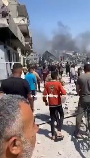 צה''ל תקף בית ספר בג'באליה, שבו שהו מחבלי חמאס....