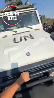 חייל יוניפיל חוטף סטירה מחיזבאלון...