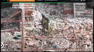 רחפן פוגע בראש של חייל אוקראיני ולא מתפוצץ...