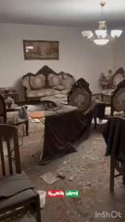 תיעוד מדירה שנפגעה בטהראן...