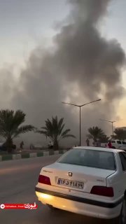 תקיפה דרמטית ניתן לראות אנשי צבא בורחים...