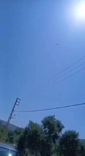 כלי טיס איראני נפל בלבנון....