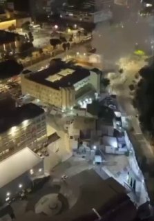 תיעוד מטורף של התקיפות האיראניות ...