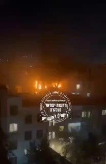 בטהרן מדווחים שהתקיפות כוונו לבניינים ככל הנראה סיכול ממוקד...