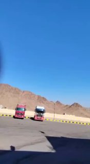 תיעוד ממוקדם יותר היום של טייס ירדני מיירט כטב״ם בדרכו לישראל...