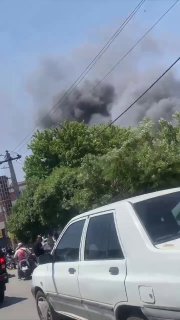 תקיפה נוספת כעת במרחב אלבורז, איראן...