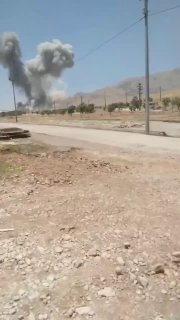פיצוצים עזים כעת בכרמאנשאה...
