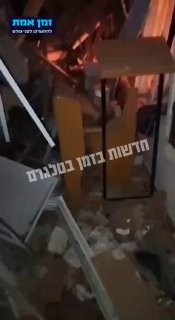 פגיעה ישירה בבית כנסת בדרום...