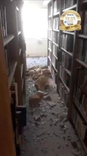 בניין משרד החוץ האיראני שהותקף היום...