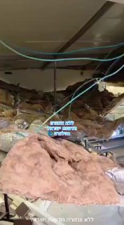 פגיעה בבית כנסת בבני ברק במטח האחרון...