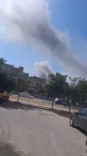 תקיפת מחסן טילים בלב האוכלוסייה בדיזלאבאד, כרמנשאה....