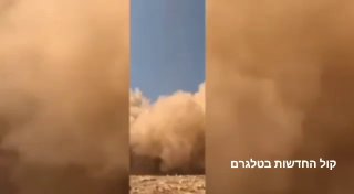 תיעוד דרמטי מהשיגורים לישראל מאיראן...