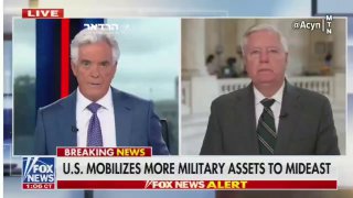 הסנאטור הבכיר והמקורב לנשיא טראמפ לינדזי גראהם אומר בריאיון:...