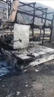 תיעוד של 5 משאיות של שיגור כטב״מים שהושמדו על ידי חיל האוויר...