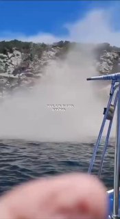 רכס האי הקטן פנאטה (Panata) קרס בעקבות רעידת אדמה בעוצמה 4.6...