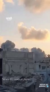 אור פיאלקוב: הפצצות במתווה של חגורת אש בשכונת נצר🔴...