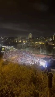 זה מה שקרה אמש כשההופעה בבריכת הסולטן הופסקה בשל הירי מתימן...